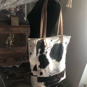 Myra Cow Hide Bag